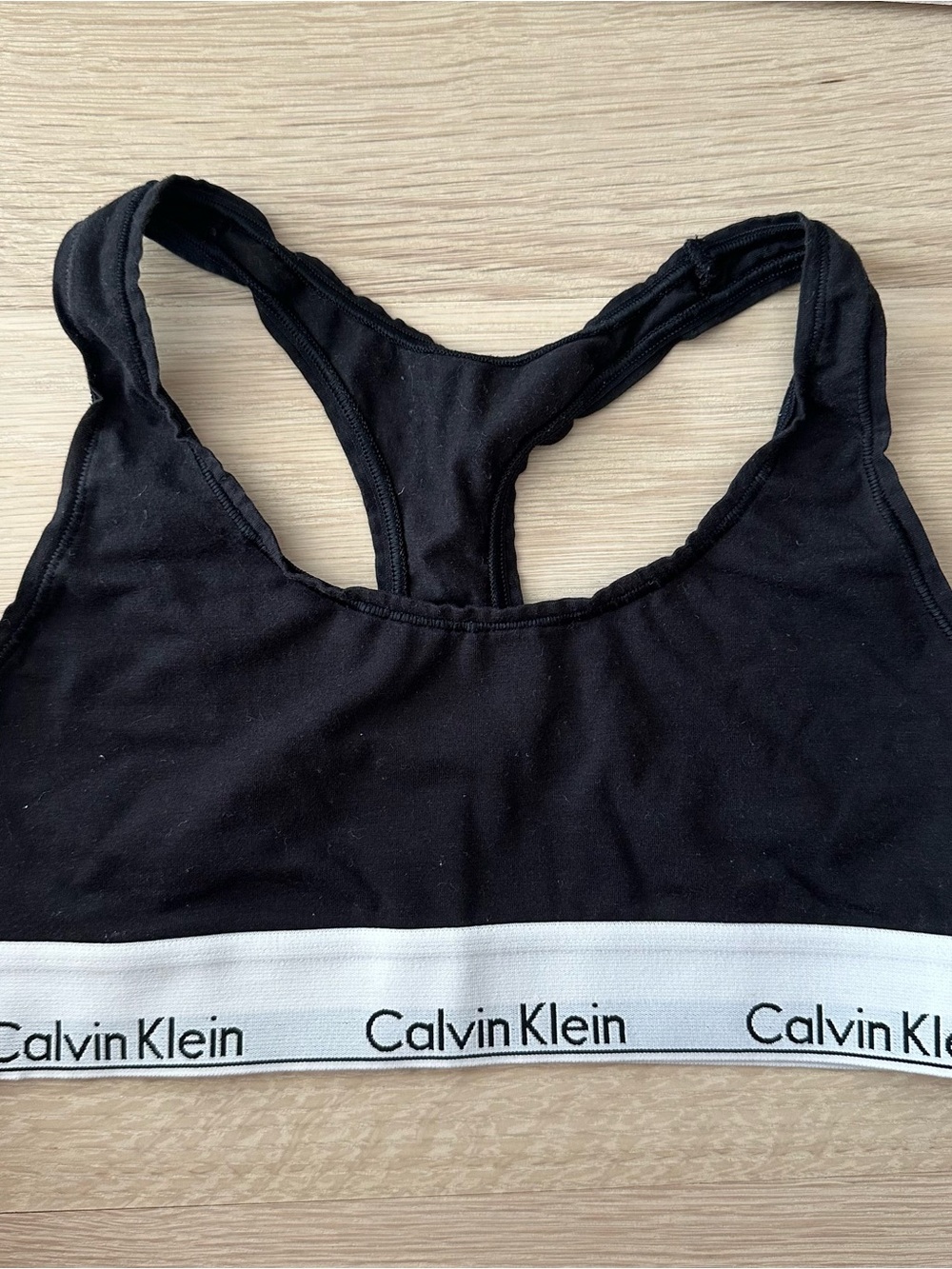 CALVIN KLEIN - WOMEN'S BRA - BLACK - SIZE SMALL